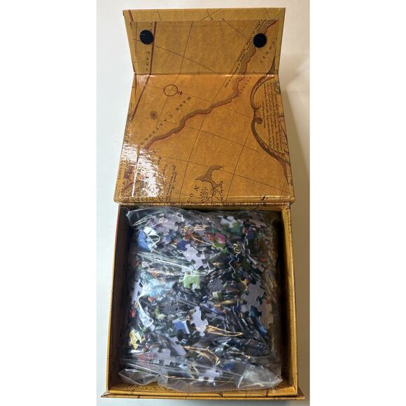 Dowdle Folk Art 1000-Piece Puzzle: 'Classic Car Show' (19.25" x 26.625") vn - Picture 4 of 6